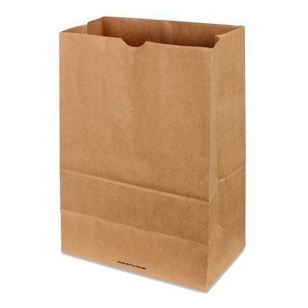 NORTH AMERICAN CO 17 in. H X 7 in. W X 12 in. L Paper Shopping Bag 500 pk 57 lb 875007